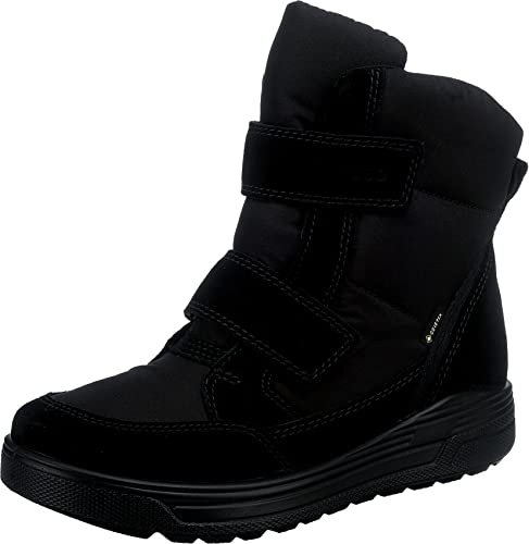 ECCO Jungen Urban Snowboarder Fashion Boot, Schwarz, 35 EU