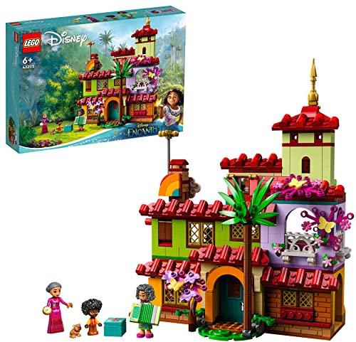 LEGO 43202 Disney The Madrigal House Building Toy, Dollhouse with Abuela and Mirabel Mini-Doll Figures, Disney’s Encanto Gifts for 6 Plus Year Old Kids, Girls & Boys