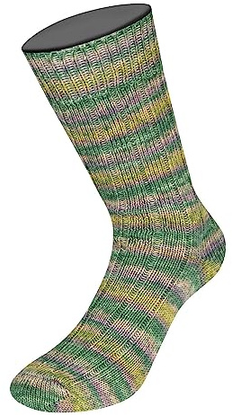 MEILENWEIT 100g Socktober 4323 - Grüne Socke