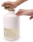 Beowanzk Manual Ice Crusher Smoothie Maker, Portable Snow Cone Machine, Ice Slushie Machines for Home, Slushy Machine Maker, BPA Free (White)