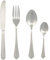Salter BW12426EU7 Richmond 24-Piece Cutlery Set - 18/10 Stainless Steel Flatware Set, Service for 6, Silverware Set Includes Six Knives, Forks, Tablespoons and Teaspoons, 50 Year Guarantee, Silver