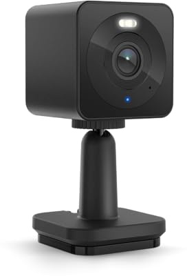 Wyze Cam OG Indoor/Outdoor 1080p Wi-Fi Smart Home Security Camera with Color Night Vision, Built-in Spotlight, Motion Detection, 2-Way Audio, Compatible with Alexa & Google, Black, Free Expert Setup