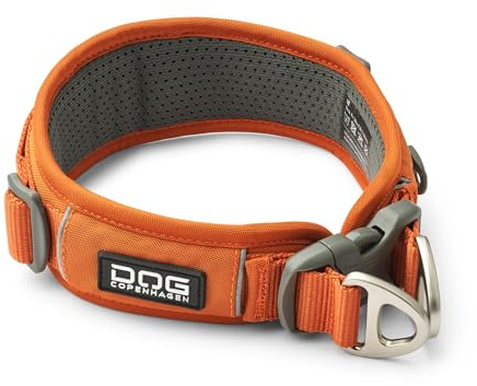 DOG Copenhagen Urban Explorer 3.0 Collar, Orange Sun, Medium