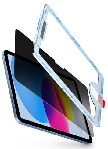 BERSEM Privacy Screen Protector for iPad A16 11th/10th Generation | Anti-Spy, Compatible with iPad A16 11th/10th Gen (11/10.9 inch, 2025/2022), 9H tempered glass, with easy installation tray