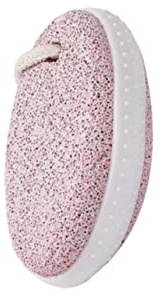 Beatifufu Piedra Pómez Ovalada Rosa para Pies, Removedor de Piel Muerta y Piel Áspera, Portátil para Pedicura y Cuidado Pies