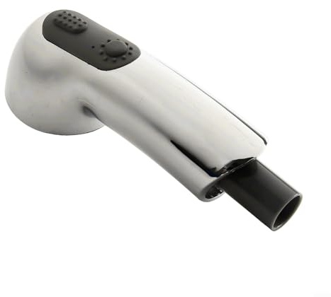 URPIZY Doccetta di ricambio per rubinetto da cucina Zedra e Europlus, cromata, 2 tipi di getto, 0,75 GPM, limitatore di flusso, adatto per 33.737, 33.759, 33.727, 33.707, 33.934, rubinetto da cucina