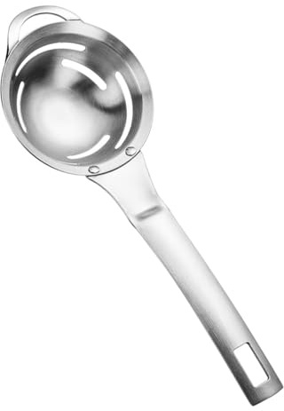 Egg Separator,Stainless Steel Eggs Yolk White Filter Quick Egg Yolk & White Separation Kitchen Tool for Kitchen Cooking Baking Gadget