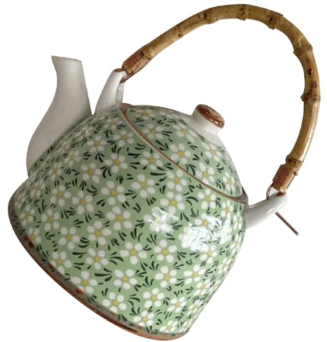 iplusmile Teiera in Ceramica Teiera in Porcellana Bollitore in Ceramica Con Colino Per Tè Teiere Decorative Brocca Da Tè