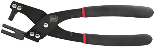 SW-Stahl 26003L - Pinza per scarico in gomma, ergonomica e gommata, per rimozione di scarico in acciaio, per officina, colore blu