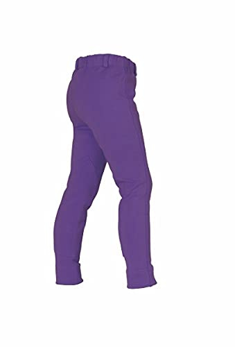 Shires Wessex Horse Riding Jodhpurs in Purple - Child 3/4 Yrs, Purple