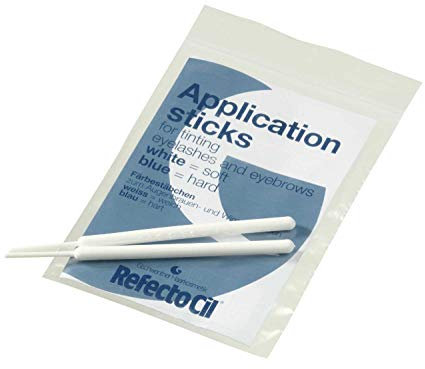 RefectoCil Färbestäbchen 10 Stück blau für Augenbrauen- und Wimpernfarbe