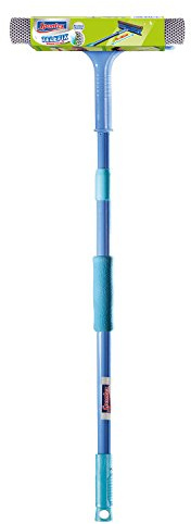 Spontex 97051075 - Limpiacristales telescópico (25 x 89 x 5 cm), Color Azul
