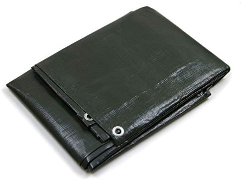Telo Pesante Occhiellato Verde Blu Impermeabile Copritutto multiuso misura 6x8mt STI