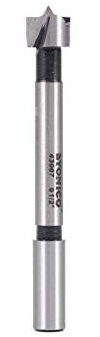 Yonico 43007S 1/2-Inch Diameter Steel Forstner Drill Bit 3/8-Inch Shank