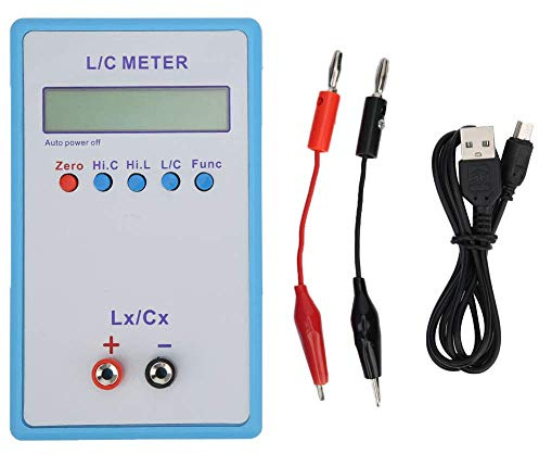 Capacitance Meter, Multimètre Avec Capacitance, Portable L/C Meter, Inductance Capacitance Multimeter, Electric ABS Multimeter LC-200A