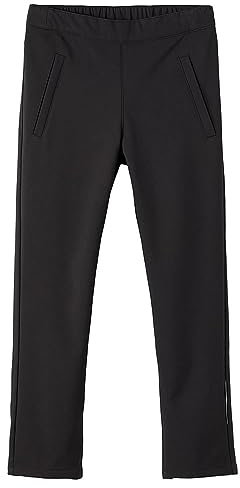 NAME IT Mädchen Nkfalfa Softshell Pant Slim Fo Noos Regenhosen Für, Schwarz, 134 EU