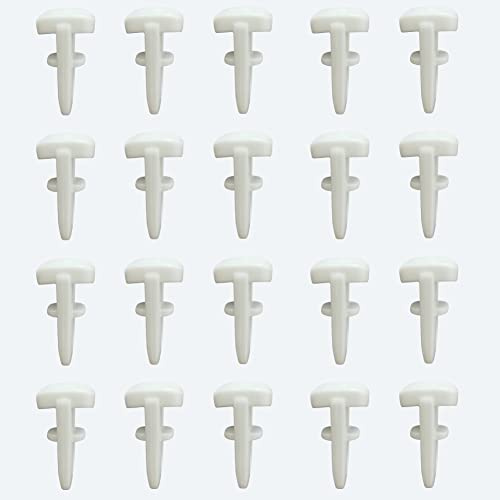 TIPIACE Ceiling Mounting Telescopic Curtain Track Measurement-Free Curtain Rail Suitable for Office, Living Room and Room Divider(White-20 pcs pulley - Plastic material)