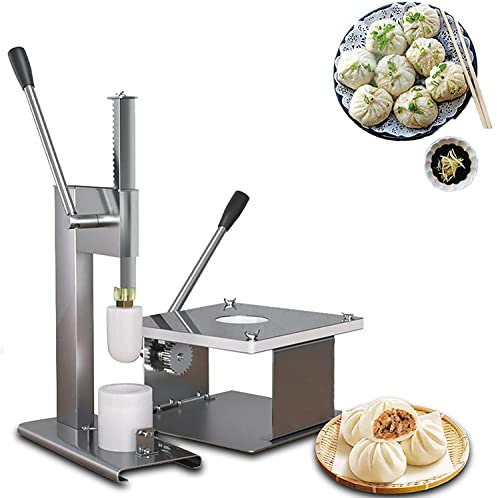 Machine Manuelle de Fabrication de Petits Pains, Machine à baozi en Acier Inoxydable, Facile à Utiliser/Rapide et Portable, Moule de Fabrication de Petits Pains farcis cuits à la v