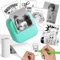 LabelCenter Sticker Printer,Mini Printer M02L,Bluetooth Thermal Sticker Maker Machine Compatible with iphone and Android for Gifts, Diaries, Lists, Memos, QR Codes, Notes,3 Rolls,Green