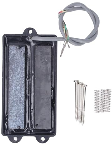 Bass Tonabnehmer Humbucker Tonabnehmer Geschlossene Doppelspule Geräuschlos 4 saitige Gitarren E Bass Tonabnehmer Gitarrenteil