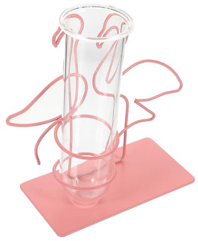 ORFOFE Topf für Wasserpflanzen Ornament Vase Wasserpflanzgefäß Metalldekor Töpfe für Pflanzen Pflanzendekor Wohnkultur Wohnungseinrichtung Hydroponik Dekorationen Blumenarrangement Glas