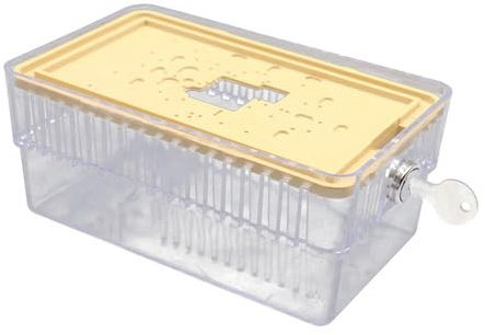 FLCPJGV Thermostat Guard Thermostat Cover Heat and Air Condition Control Panel Cover A/C Thermostat Lock Box Thermostat Lock Box, 130x120x75mm