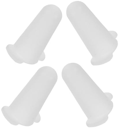 COLLBATH Protector de Boquillas de Silicona para Decoración de Pasteles, Set de 4 Piezas Resistente al Calor y Evita Que la Crema Se Seque en Repostería