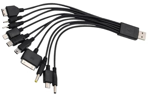 rongweiwang USB Cable Plug And Play Portable And Lightweight Cost-effective 10 In 1 Universal USB Cable Universal Charging Cable