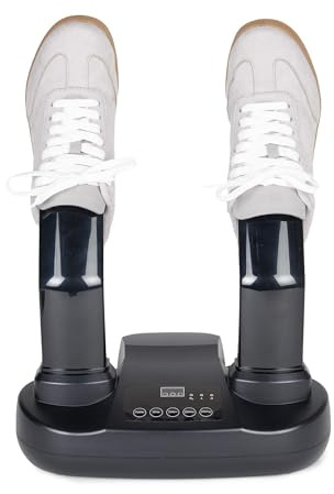 G-HEAT – Schuhtrockner Elektrisch PRO | Temperatur einstellbar 35 °C oder 55 °C, Schuhdesinfektion & Geruchsentferner mit Ozon | Ideal für Sport, Arbeit & tägliche Schuhpflege
