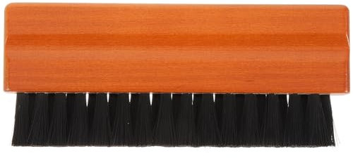 MOLUCKFU Schallplattenbürste Für Vinyl-Cleaner Tragbare Handreinigungsbürste Mit Holzgriff Staubentfernungsbürste Für Schallplatten Und