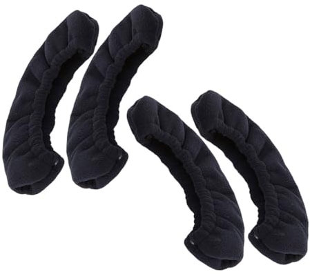 Abaodam 2 Paare Skate-Schutz Skate-zubehör Wachen Wachen Eishockey-wächter Eiswächter Harte Wachen Schlittschuhabdeckung Schuhschützer Eislaufzubehör Eishockey Beschützer Flanell Black