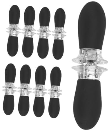 Sosoport 9paia Spiedini Per Pannocchie Di Mais Supporti Per Pannocchie in Silicone e Per Quotidiano Barbecue e Feste