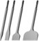 Grattoir à sol électrique SDS Plus, 4 pièces, marteau, lame remplaçable, burin, pelle for carrelage, brique, béton, outils de démontage de murs