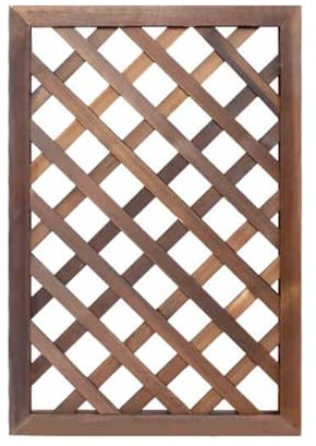 XTGDIEM Panneaux De Treillis De Jardin en Bois, Écrans De Support for Plantes Grimpantes, Séparateurs, Adaptés Aux Patios Et Jardins De La Maison, Décoration Intérieure Et Extérieure(45x90cm)