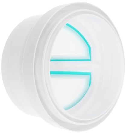 Kisangel Válvula Antirretorno Sellada para Conducto de Campana Extractora 150-180 MM de Plástico Función Antirretorno para Ambientes de Cocina