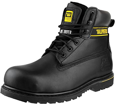 Cat Footwear Holton SB E Fo HRO SRC, Chaussures de Travail Homme, Black, 41 EU