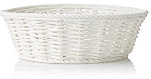 Seletti – La boîte à Pain, Porcelaine, Blanc, 22 x 22 x 7,5 cm
