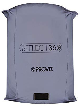 Proviz REFLECT360 Waterproof Reflective Backpack Rucksack Cover Silver, 35 Litres