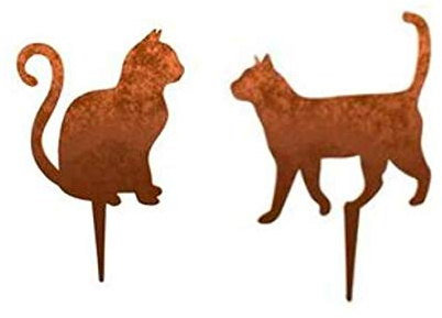 Melingo Menovus Katzen laufend und sitzend, 2er Set