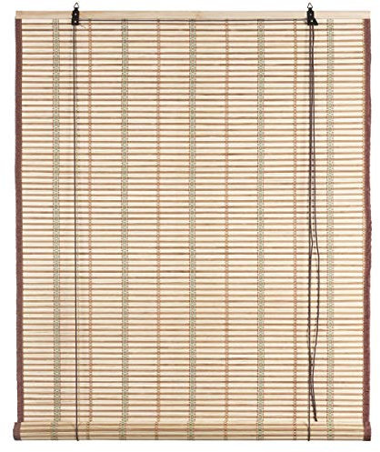 STI Tapparella avvolgibile Camelia bambù 120x250cm Tenda a Rullo Bamboo Arredamento Casa Protezione Luce