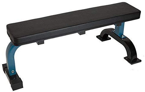 BOSHYUM Hantelbank, Sit-Up-Crunch-Board, Bauchmuskel-Fitness, AB-Übungs-Flachausrüstung, Deluxe-Flachbank, Workout-Universalbank mit Stahlrahmen