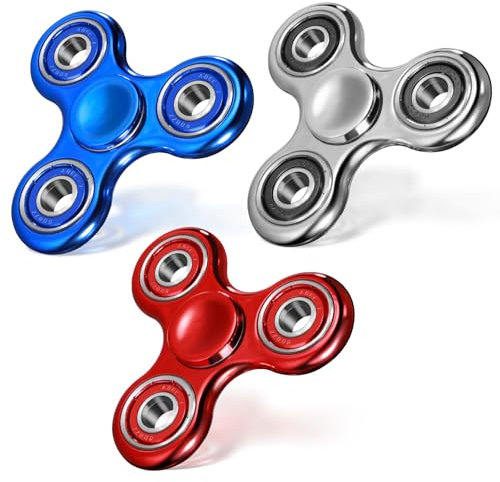 SCIONE 3 pezzi di giochi sensoriali a trinquillo rotante. Riempitori di borse per feste, alleviano ansia e stress, adatti a bambini e adulti, ideali come regali per ragazze e ragazzi.