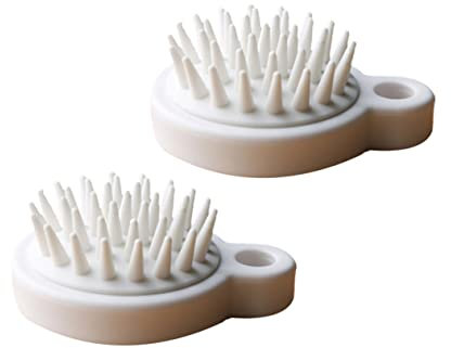 BCOATH 2-teiliges Kopfhautmassage-badebürsten-set Shampoo-bürste Doppelseitig Sanftes Shampoo Und Haarwerkzeuge Kopfhautmassagebürste