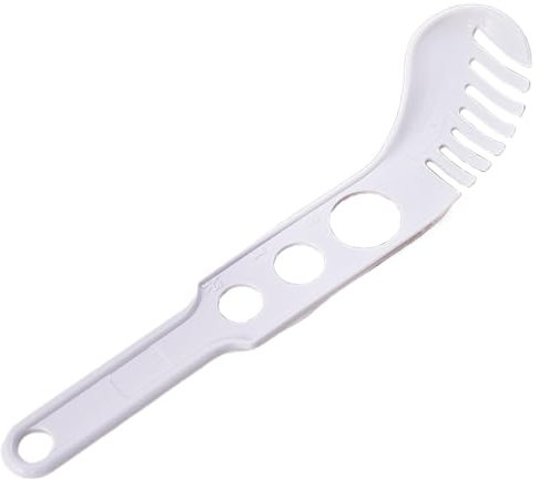 Spagetti mätsked – mätverktyg för spagetti, portionskontroll nudelslev för matlagning, multifunktionell spagettipryl för restauranger, skolor, hotell, 8 x 31,2 cm