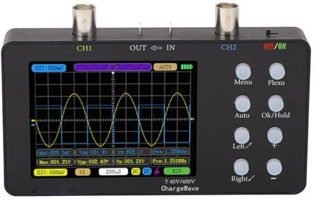 Digital Portable 2 Channels 50M Sampling Rate Handheld Oscilloscope for Automotive Maintenance