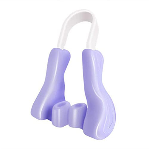 ZJchao Clip per Modellare il Naso in Silicone, Dispositivo Correttore per il Naso Correttore per Raddrizzatore del Ponte del per Modellare la Rinoplastica (Fermanaso viola)