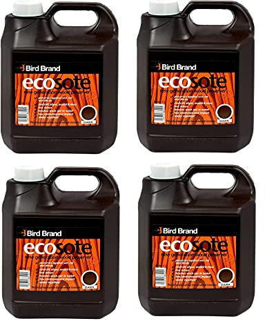 Bird Brand Ecosote 4 Litre - Dark Colour - Box of 4.