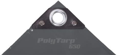 6,50 Euro/m² PVC LKW Plane Abdeckplane 3 x 4 m 650g/m² grau