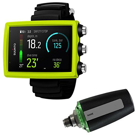 Suunto EON Core - Tauchcomputer mit Sender, Farbe:gelb