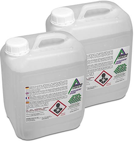 Nachfüllkanister (2 x 5 L) für TOBOLIN Horizontalsperre Injektionsflaschen – Feuchtigkeitssperre für Mauerwerkstrockenlegung und Wasserschadensanierung - hocheffektiv gegen aufsteigende Feuchtigkeit